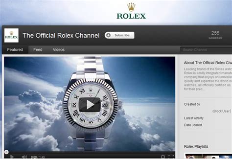 rolex youtuber|Rolex videos on YouTube.